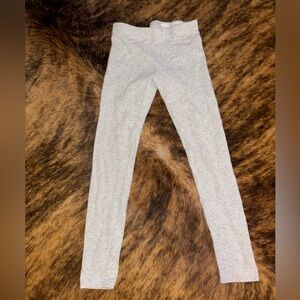 Wonder Nation Gray Kids Leggings Size 7/8